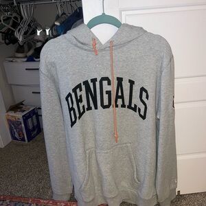 NFL Bengals Gray Hoodie